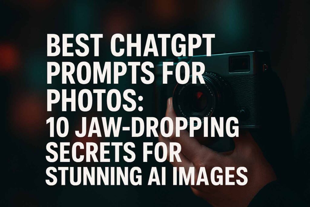Best ChatGPT Prompts for Photos