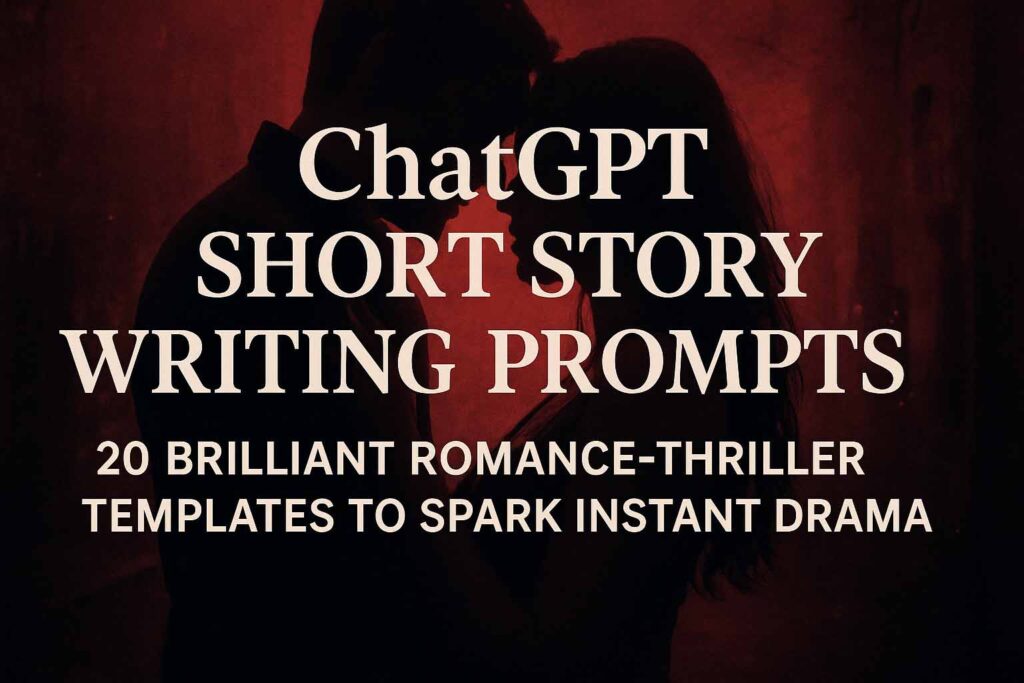 ChatGPT Short Story Writing Prompts: 20 Brilliant Romance-Thriller Templates to Spark Instant Drama
