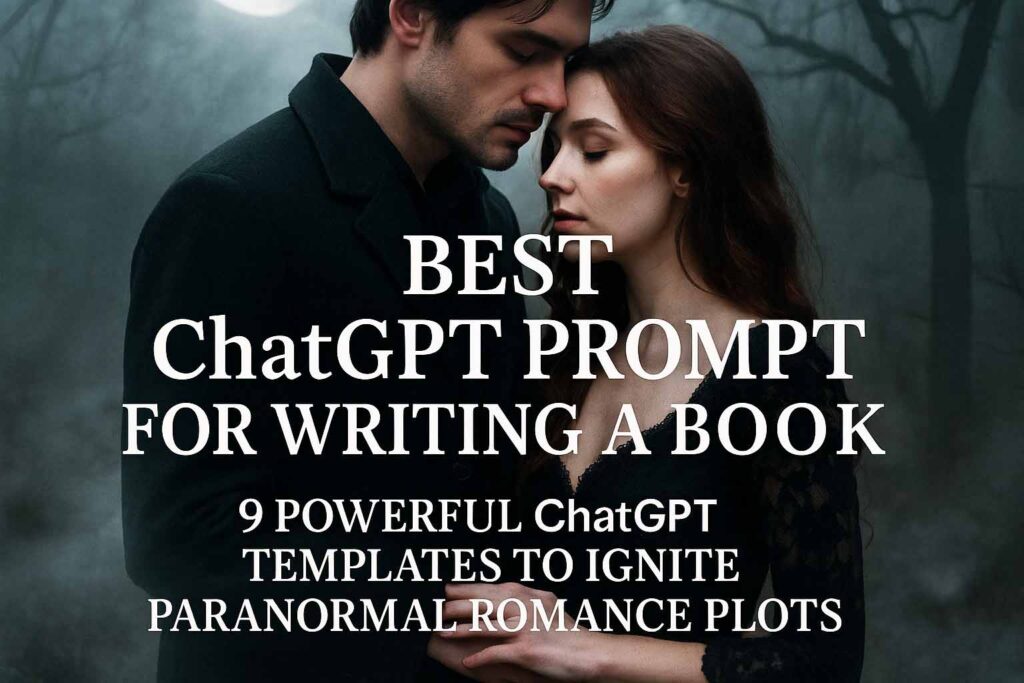 Powerful ChatGPT Templates to Ignite Paranormal Romance Plots